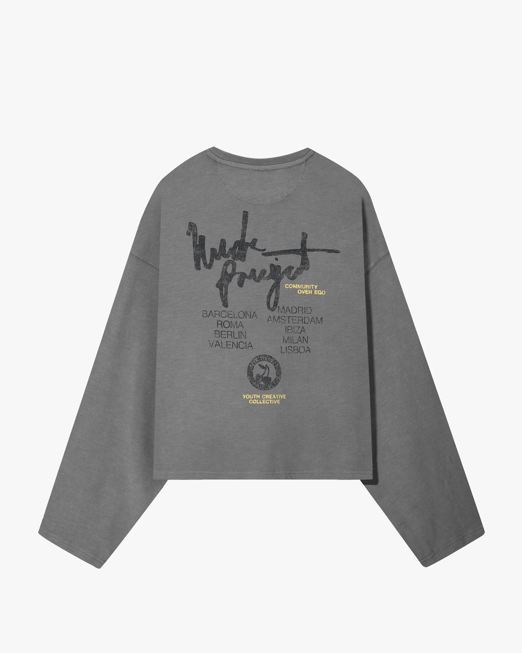 Ego Long-Sleeve Tee Ash