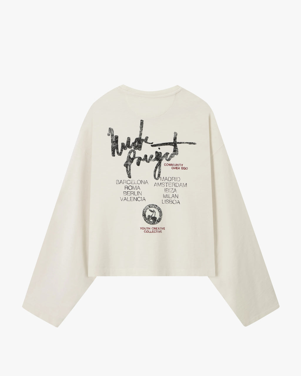 Ego Long-Sleeve Tee Marshmallow